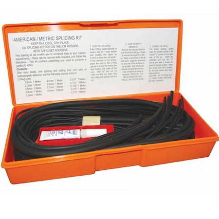Hercules Sealing Products O-Ring Splice Kit-Inch&Metric Sizes MET/INCH SPLICE KIT